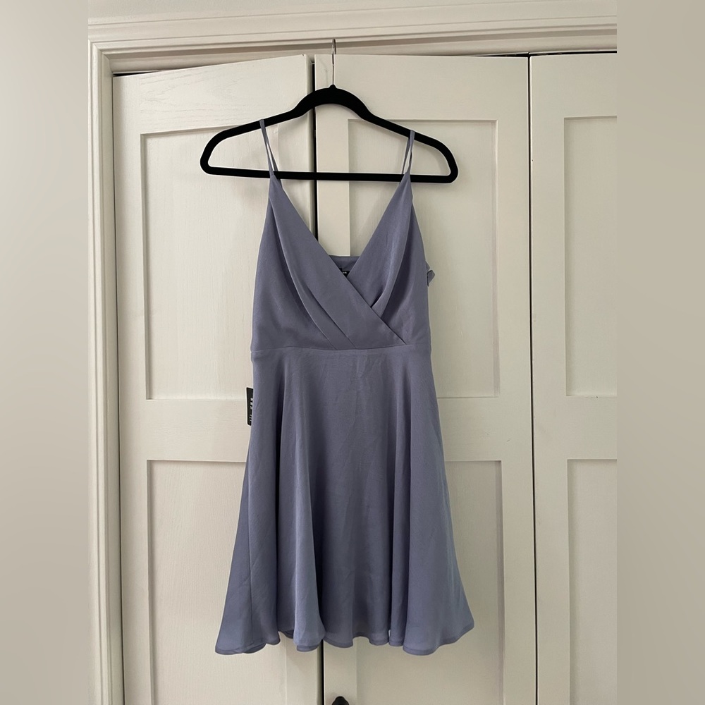 Express Periwinkle Mini dress. Size S